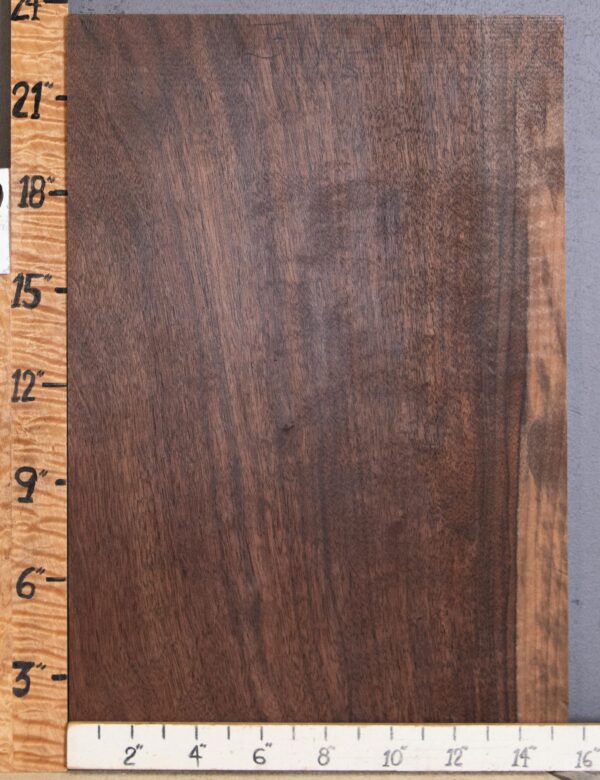 Musical Billet Marbled Claro Walnut Vertical Grain Lumber 15"1/2 X 23" X 1"1/2 (NWT-3111D) - Image 2