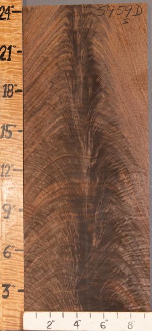 Musical Billet Crotch Claro Walnut