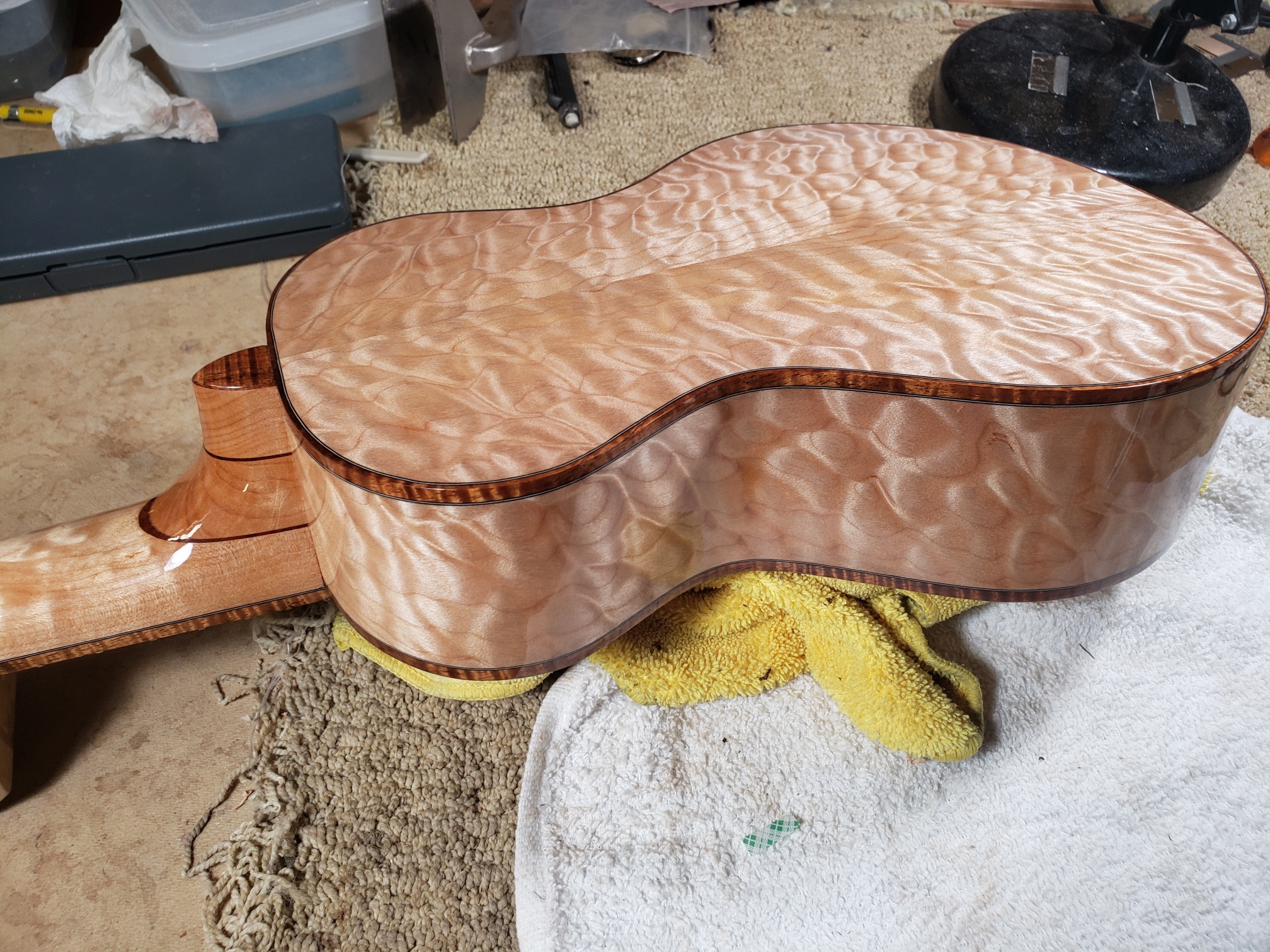 quilted maple bookmatch