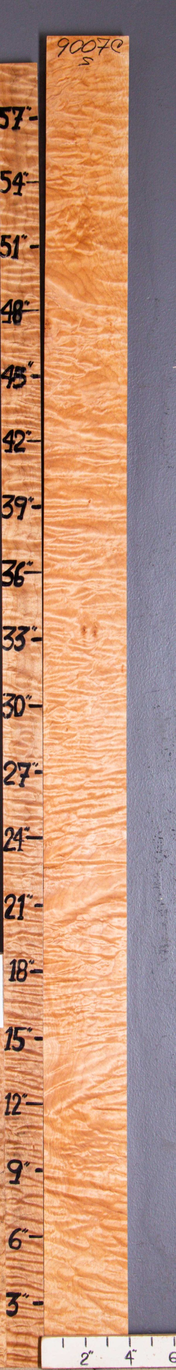 Musical Quilted Maple Lumber 3"3/4 X 60" X 4/4 (NWT-9007C)