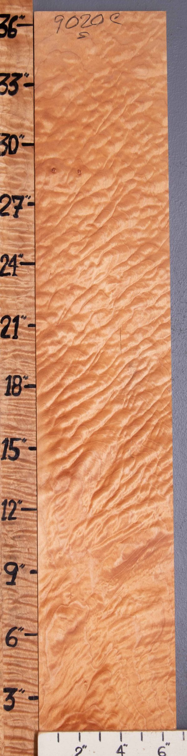 Musical Quilted Maple Lumber 6"1/2 X 36" X 4/4 (NWT-9020C)