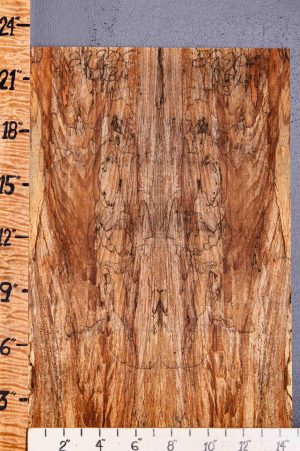 5A Spalted Maple Bookmatch Microlumber 14"3/4 X 22" X 1/2 (NWT-8990C)