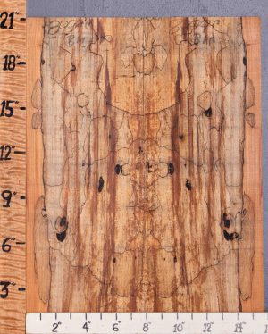 5A Spalted Maple Bookmatch Microlumber 15"3/4 X 21" X 3/8 (NWT-8999C)