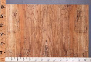 5A Spalted Maple Bookmatch Microlumber 27"1/4 X 18" X 3/8 (NWT-9000C)