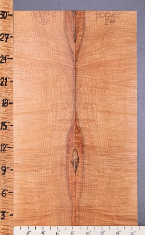 5A Curly Spalted Maple Bookmatch Microlumber 16"3/4 X 30"1/2 X 1/4 (NWT-9002C)