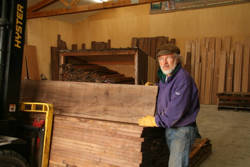 Lewis Judy - Hardwood Lumber at Northwest Timber in Jefferson, Oregon